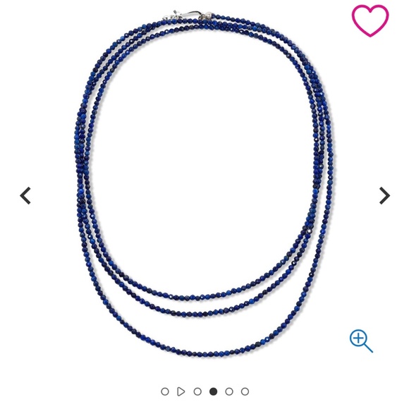 Jay King Faceted Lapis Bead 60’’ Necklace. - Picture 3 of 12